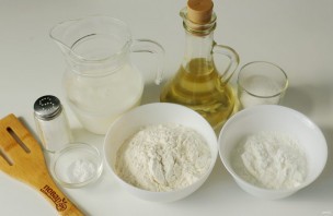 Оладьи на кефире с крахмалом