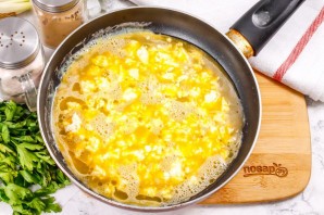 Омлет с сыром рикотта
