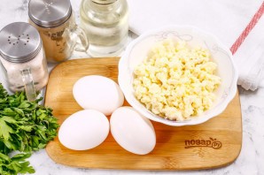 Омлет с сыром рикотта