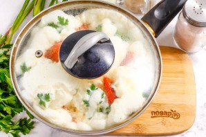 Омлет с вялеными помидорами