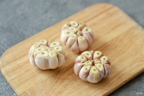 Паштет из чеснока