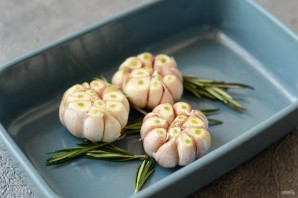 Паштет из чеснока