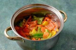 Перец в масляной заливке на зиму