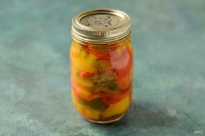 Перец в масляной заливке на зиму