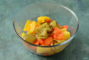 Перец в масляной заливке на зиму