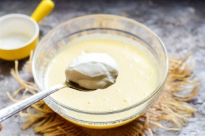 Пирог с творогом и нектаринами Пирог с творогом и нектаринами