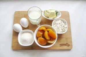 Пирог "Восхитительный" с абрикосами