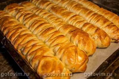 Пироги с курицей, овощами и оливками Пироги с курицей, овощами и оливками