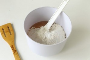 Постные блины на яблочном соке