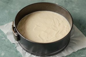 Постный чизкейк