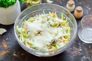 Постный пирог с кабачками