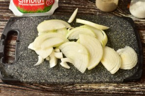 Рис с курицей в сливках