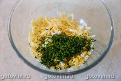 Рулетики из свинины с сыром, яйцом и зеленью Рулетики из свинины с сыром, яйцом и зеленью