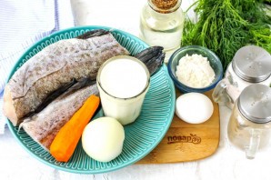 Рыбные фрикадельки в сливочном соусе