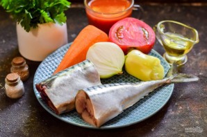 Салат из скумбрии на зиму