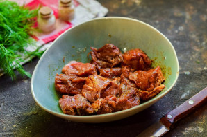 Шашлык с овощами в духовке Шашлык с овощами в духовке