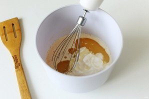 Шоколадный манник на сметане