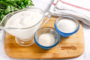 Сметанный крем с агар-агаром