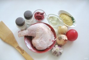 Суп "Харчо" с пшеном