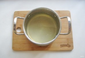 Суп из скумбрии с пшеном