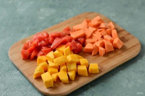 Суп из тыквы и шпината