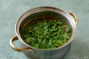 Суп из тыквы и шпината