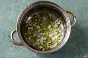 Суп из тыквы и шпината