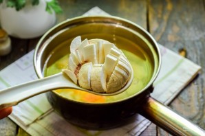 Суп с адыгейским сыром