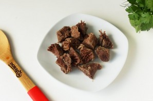 Суп с говядиной и машем