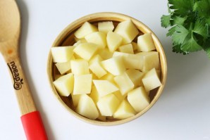 Суп с говядиной и машем