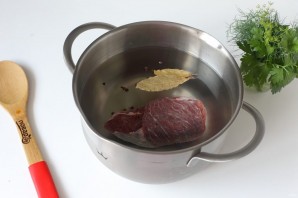 Суп с говядиной и машем