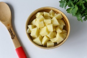 Суп с гречкой и фасолью