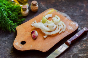 Свинина в рукаве с грибами