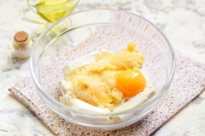 Сырники с бананом и шоколадом