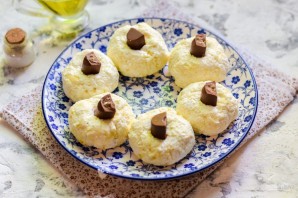 Сырники с бананом и шоколадом