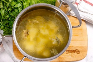 Сырный суп без блендера