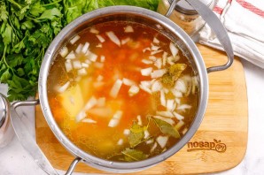 Сырный суп без блендера