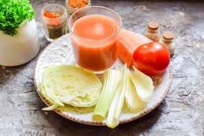 Томатный суп с сельдереем для похудения Томатный суп с сельдереем для похудения