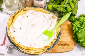 Тортилья с креветками