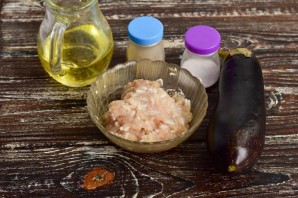 Трубочки из баклажанов с фаршем