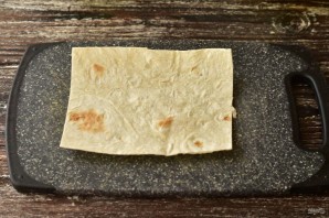 Трубочки из лаваша на завтрак Трубочки из лаваша на завтрак