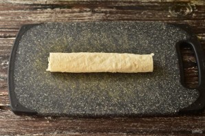 Трубочки из лаваша на завтрак Трубочки из лаваша на завтрак