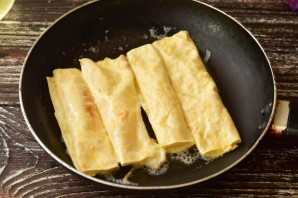 Трубочки из лаваша на завтрак Трубочки из лаваша на завтрак