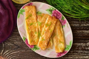 Трубочки из лаваша на завтрак