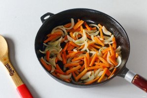 Тушеная зеленая фасоль