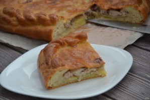 Уральский пирог с рыбой Уральский пирог с рыбой