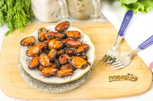 Вяленые мидии