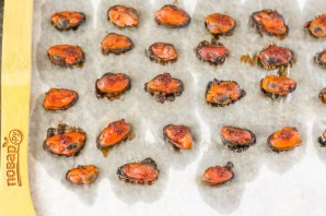 Вяленые мидии