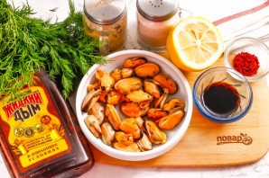 Вяленые мидии