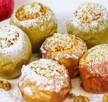 Вкуснейшие печёные яблоки в духовке (Очень нежные и сочные!)